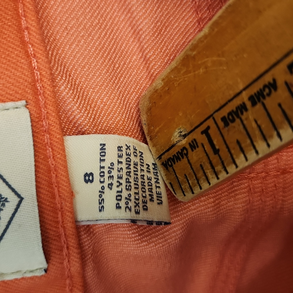 Bold Cropped Kick Flare Jeans - Bright Pink, Stretchy & Fun! - Picture 5 of 12